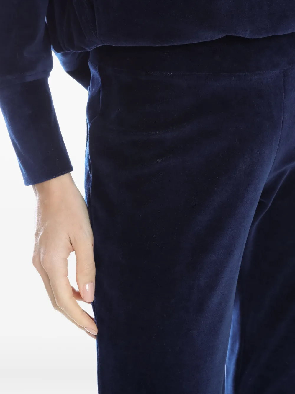 Lygia & Nanny Flared Track Pants In Blue