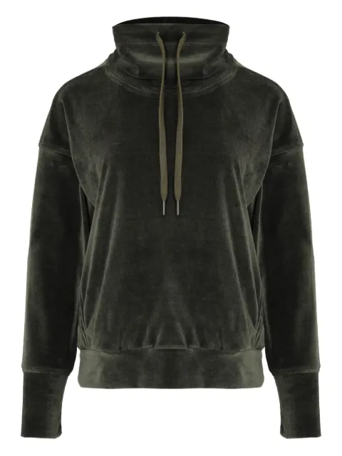 Lygia & Nanny NUTELLA PLUSH high-neck velour sweater