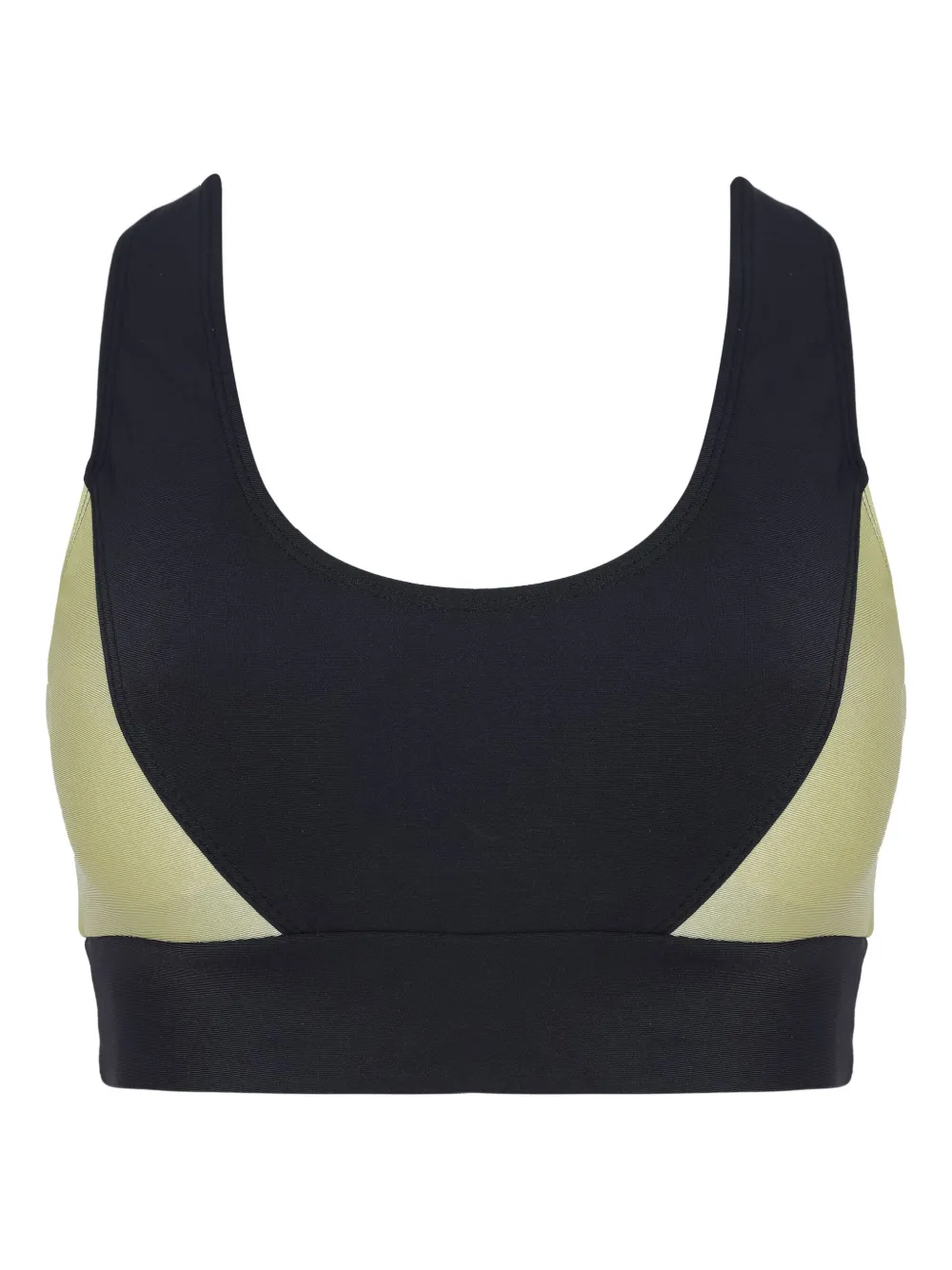 Lygia & Nanny Flow two-tone top Zwart