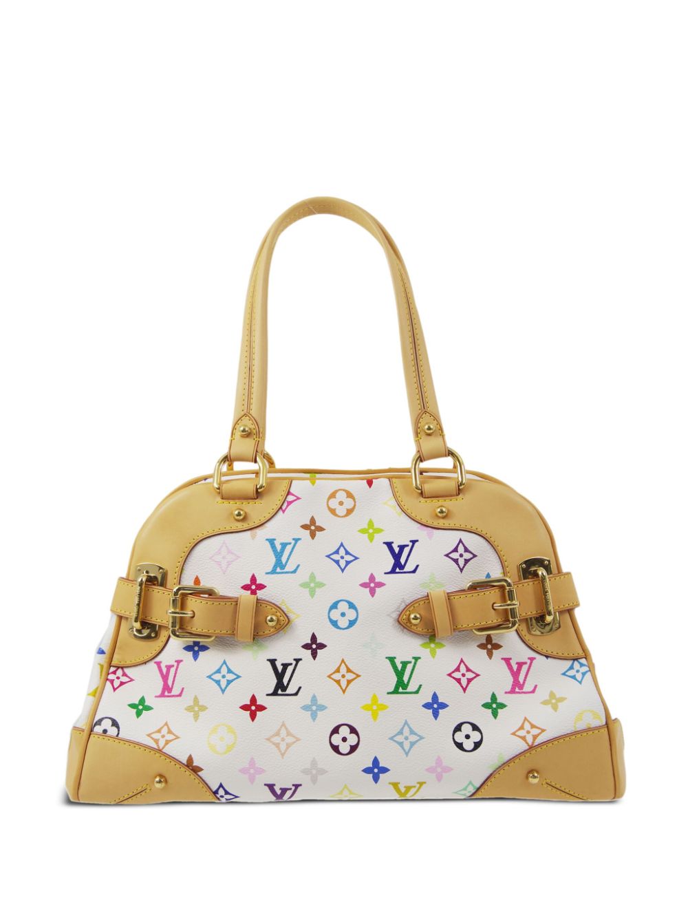 Louis Vuitton Pre-Owned x Takashi Murakami 2010 Claudia handbag - White