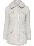 Celine Pre-Owned Macadam padded jacket - White
