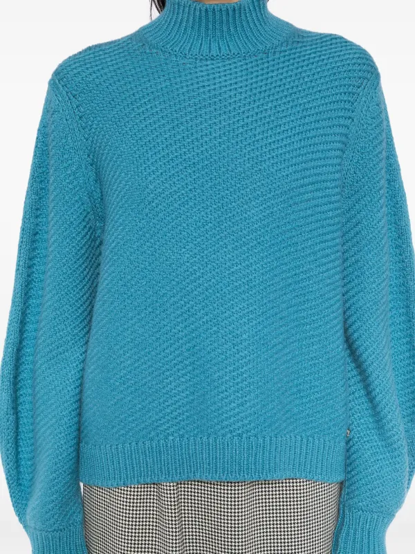 CHANEL Pre-Owned 2000s Wool Sweater Blue FARFETCH IN