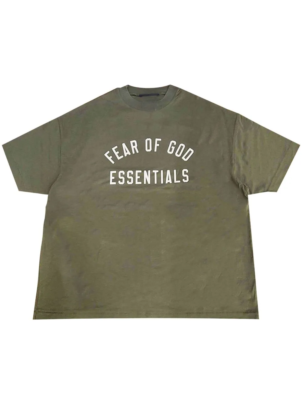Essentials Logo-print T-shirt In Green