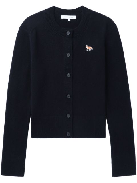 Maison Kitsune Fox-motif cardigan Women