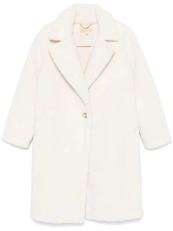 Michael kors faux shearling coat online