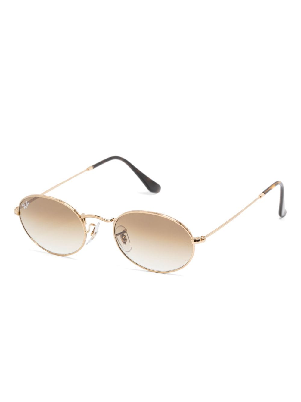 Ray-Ban Zonnebril met ovalen montuur - Goud