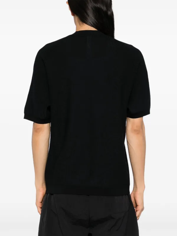 ★NIKE x ESC★コラボ★UNISEX★ニットT-シャツ★追跡可 Nike Esc ニットTシャツ | ブラック | FARFETCH JP