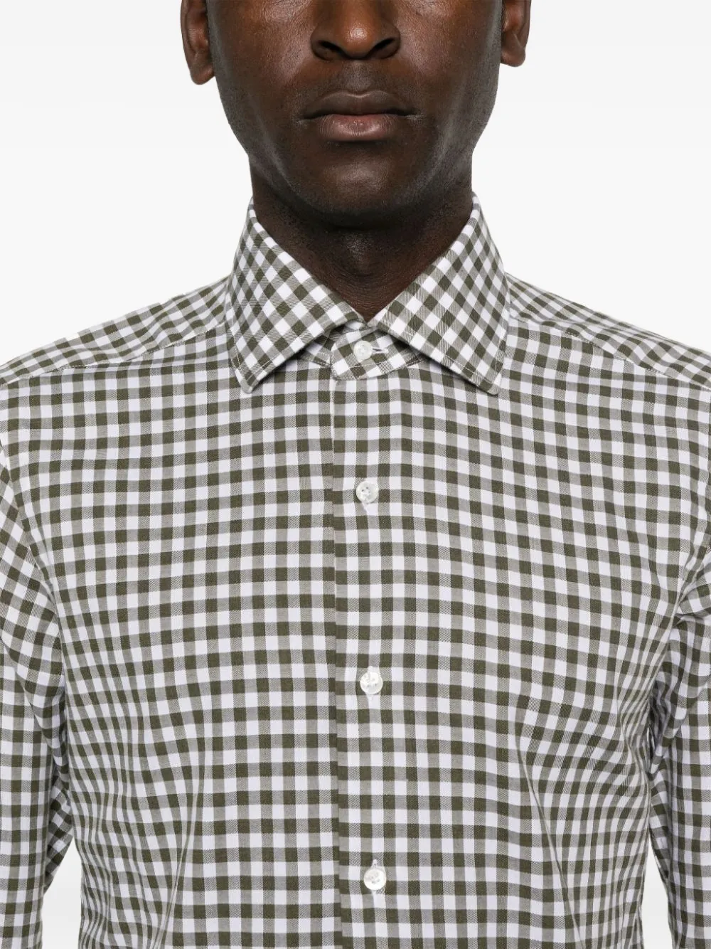 Check-Print Shirt