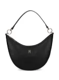 Tommy Hilfiger logo-appliqué shoulder bag - Black