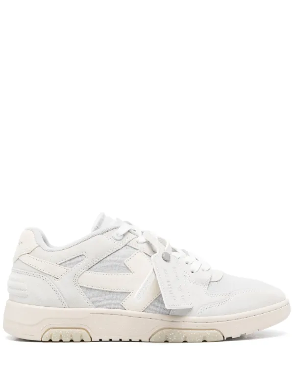 OFF-WHITE | OOO OUT OF OFFICE SNEAKERS カーフレザー Off-White Men's Out Of Office Leather Low-Top Sneakers