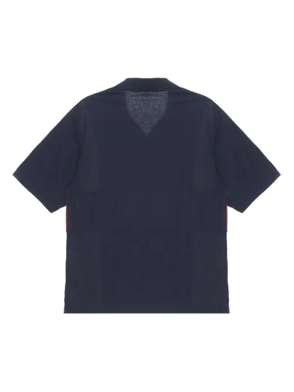 Martine Rose Oversized Polo t-shirt | Blue | FARFETCH