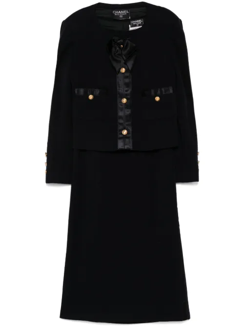 Ensemble-jupe en laine (1990) - CHANEL Pre-Owned - Modalova
