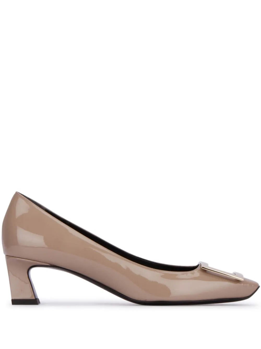 Roger Vivier zapatillas Trompette con tacón de 45mm | neutro | Image 1