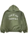 FEAR OF GOD ESSENTIALS fleece hoodie - Green