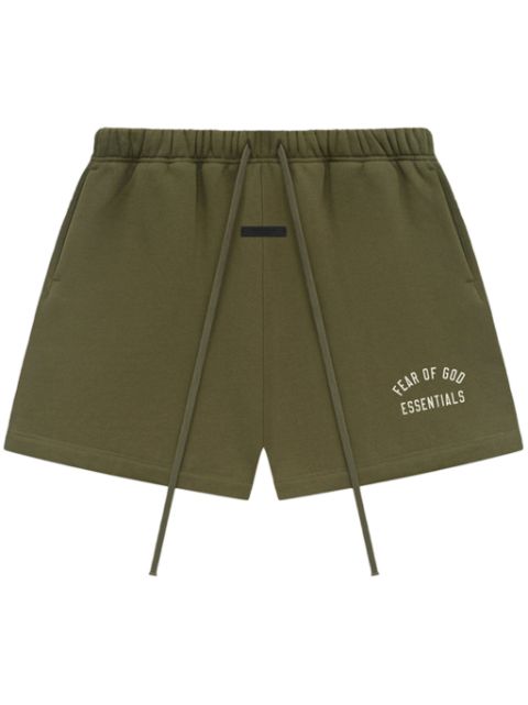 FEAR OF GOD ESSENTIALS logo-print track shorts Men