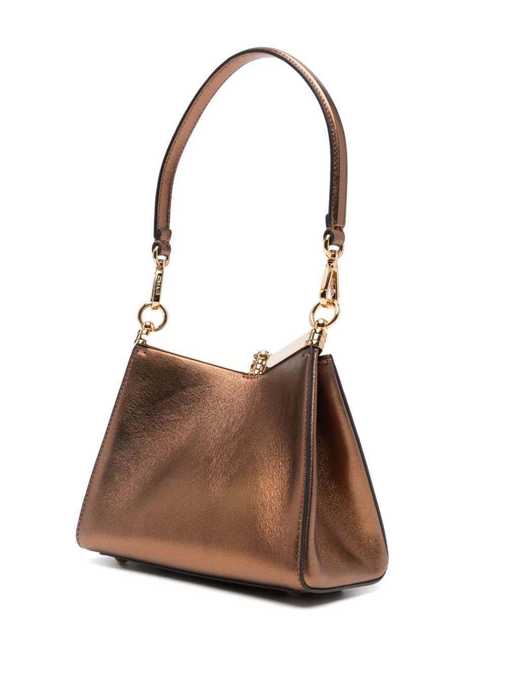 Shop Etro Small Vella Shoulder Bag In Brown