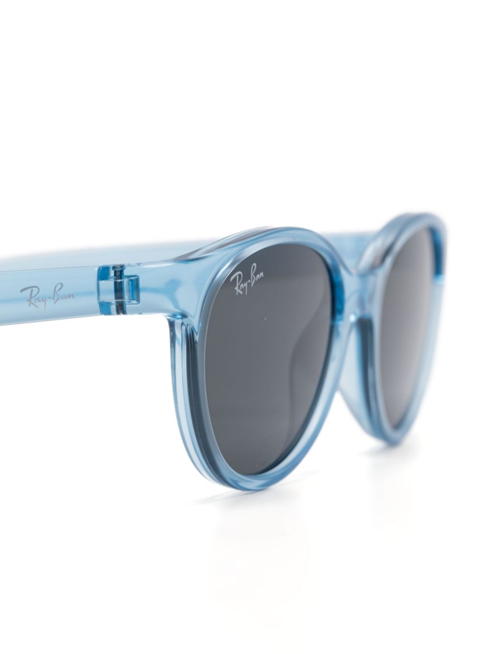 Shop Ray-ban Junior Rj9080s Sunglasses In Blue