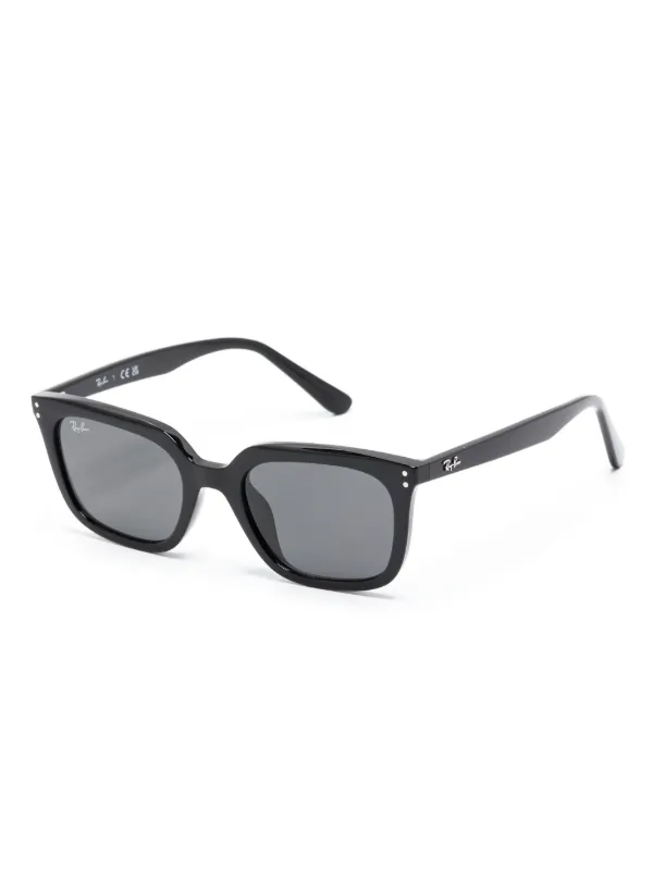 Ray-Ban スクエアフレーム サングラス | ブラック | FARFETCH JP