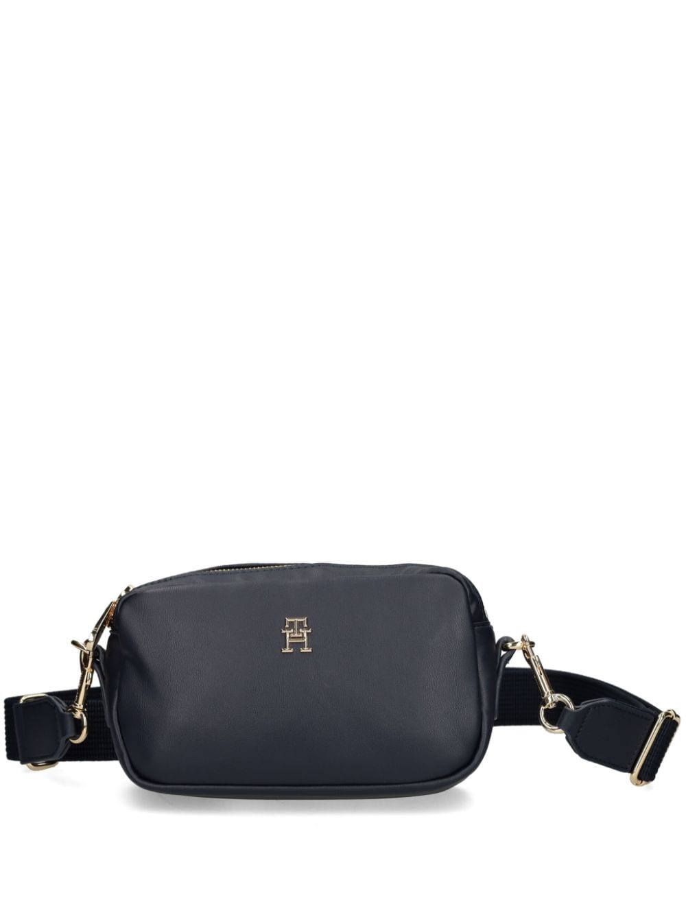 Tommy Hilfiger logo-plaque crossbody bag - Blu