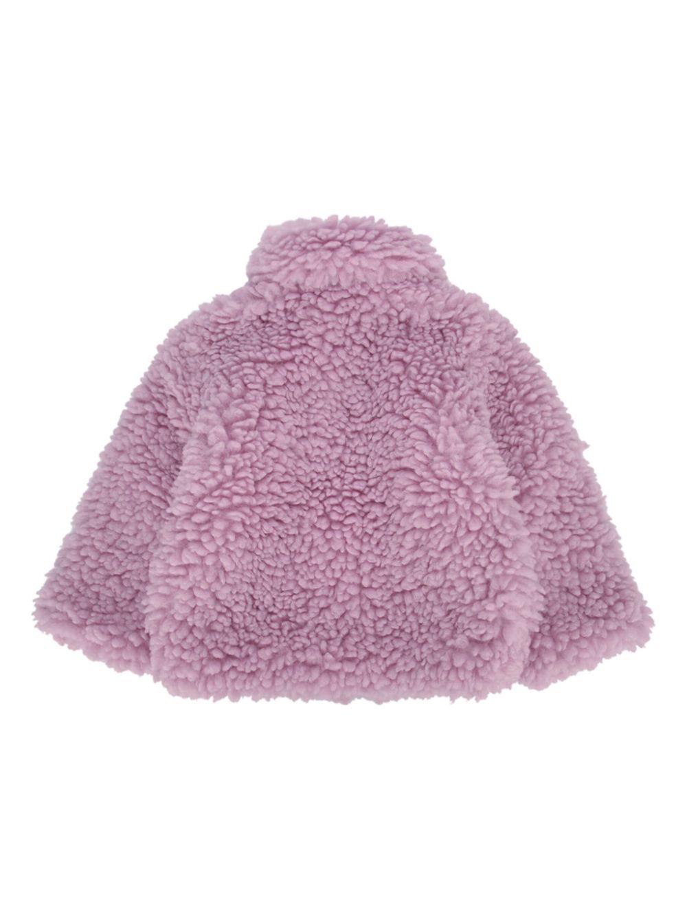 Stella McCartney Kids faux-shearling coat - Purple