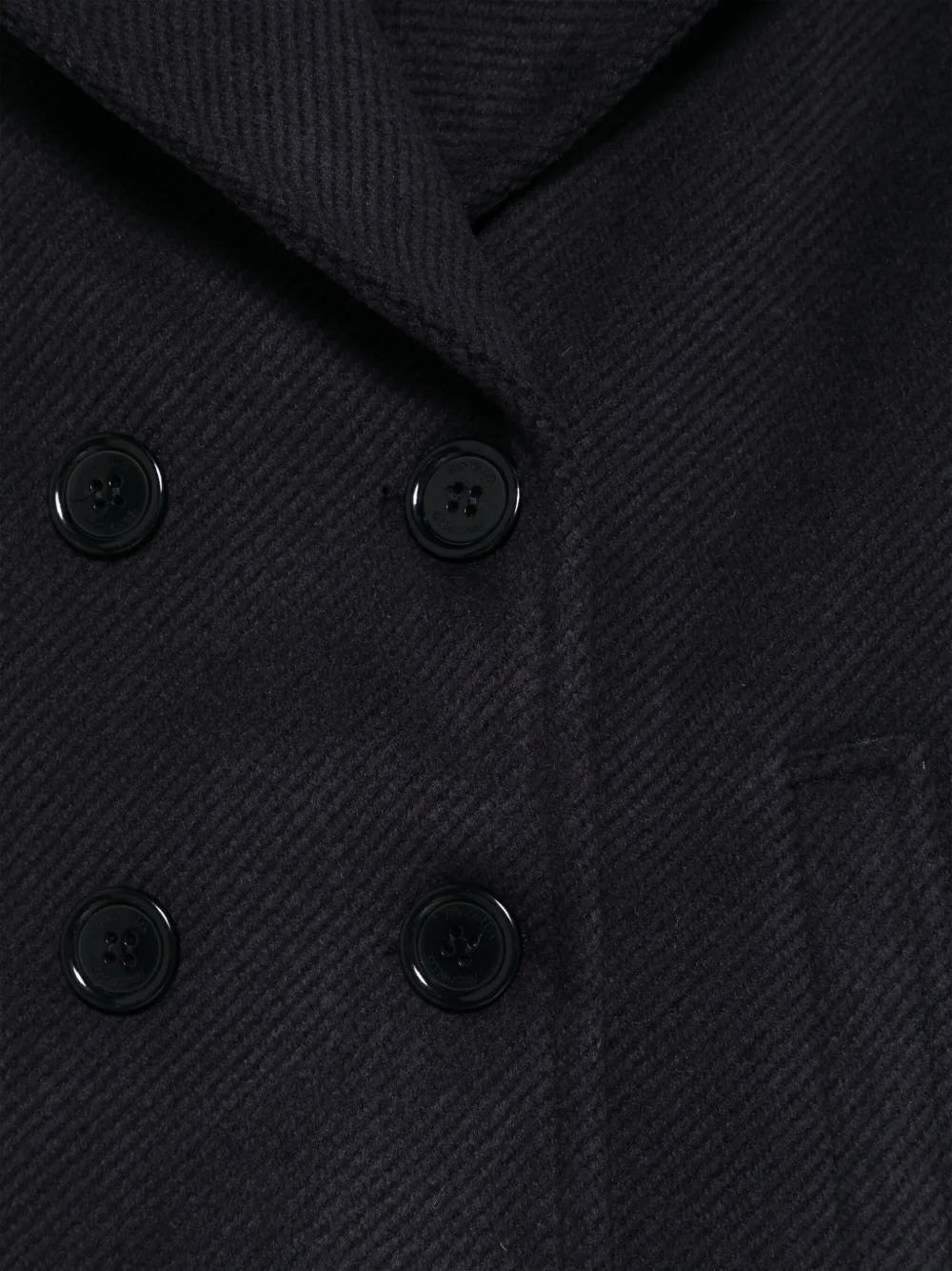 Simonetta Twill jas Blauw
