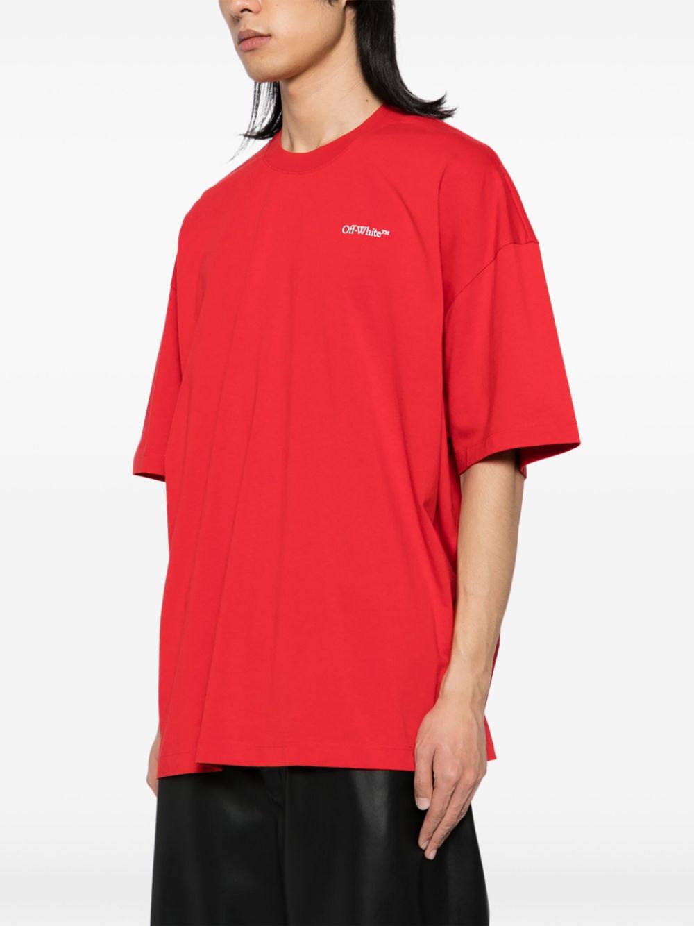 Off-White logo-print T-shirt Men