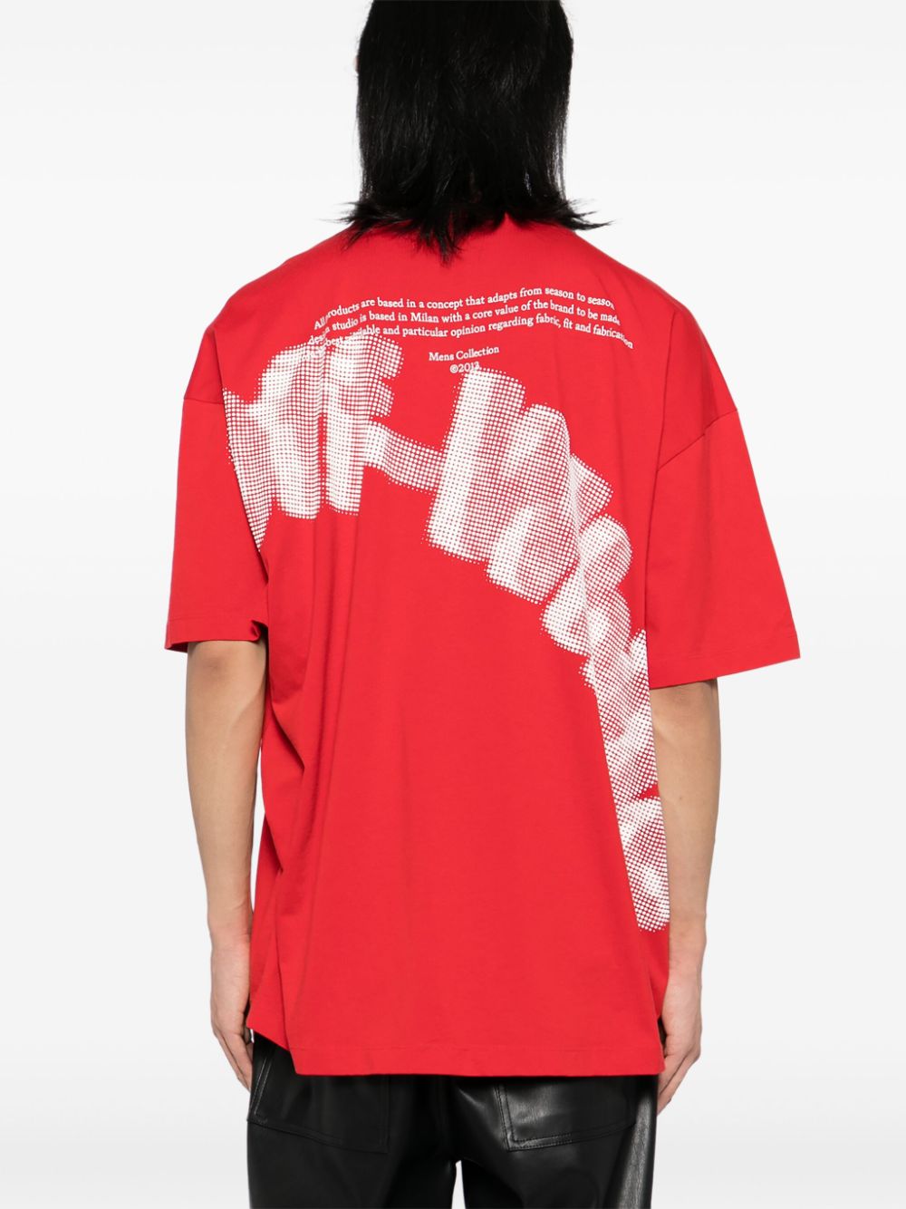 Off-White logo-print T-shirt Men