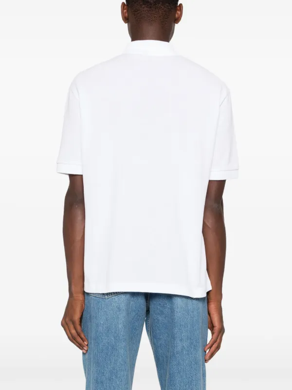 新品 LACOSTE x atmos 日本製 Polo White L LACOSTE atmos limited Polos WHITE（ラコステ アトモスリミテッド