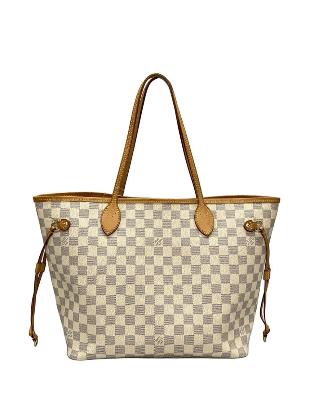 Louis Vuitton Pre-Owned 2018 Damier Azur Neverfull MM tote bag - Wit