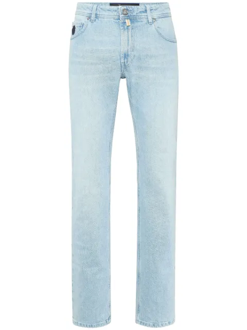 Billionaire Calça jeans com logo bordado