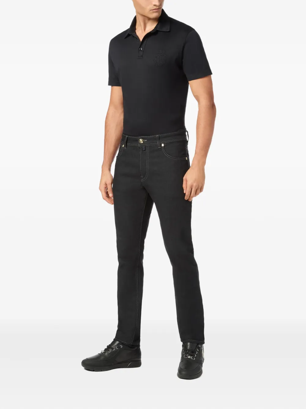 Billionaire Straight jeans - Zwart