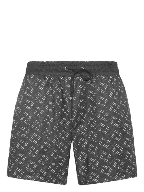 Short de bain à motif monogrammé - Billionaire - Modalova