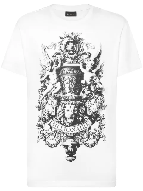 Billionaire logo-print T-shirt
