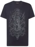 Billionaire logo-print T-shirt - Blue