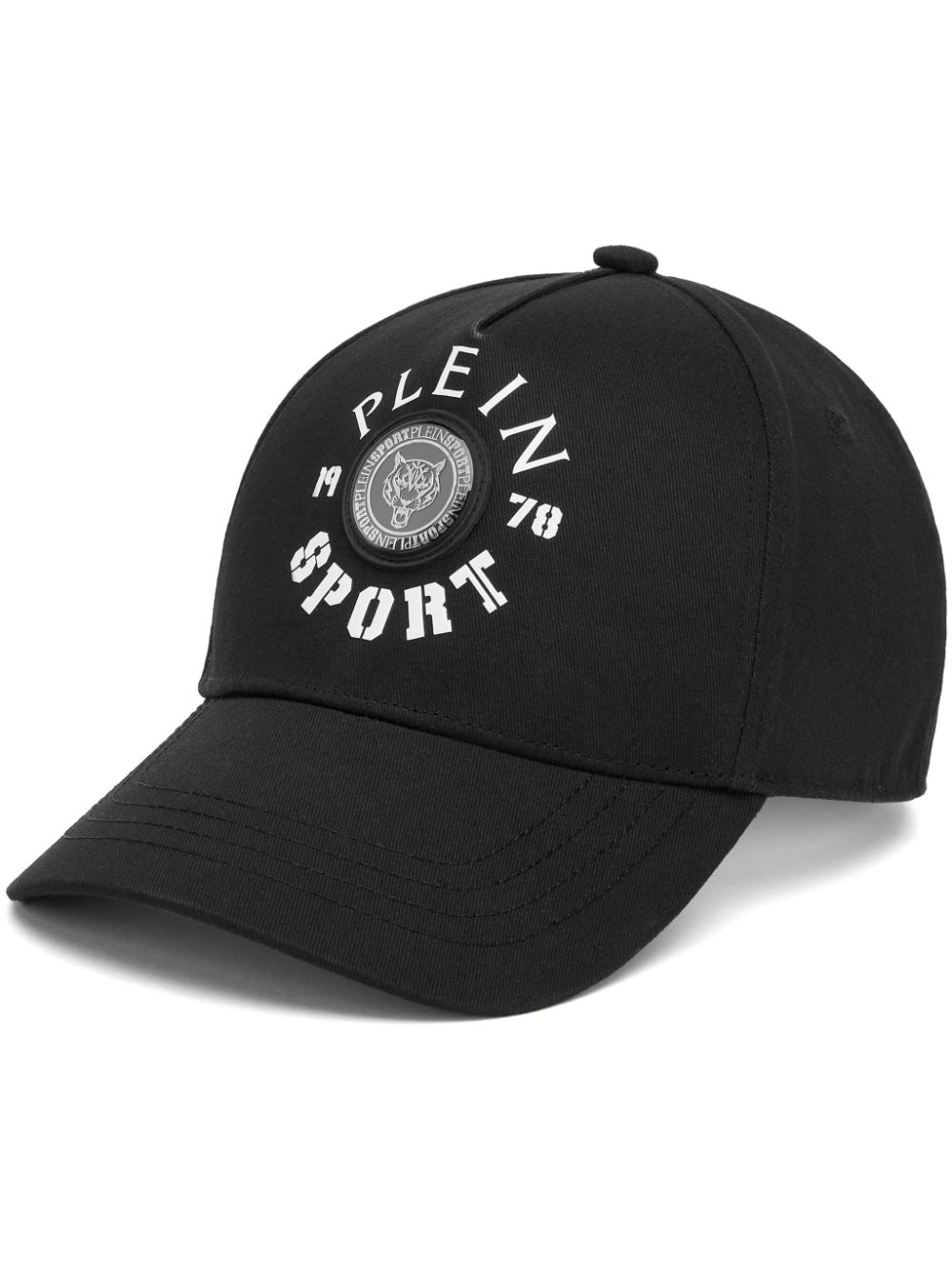 logo-print baseball cap