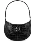 Philipp Plein Galaxy crocodile-embossed tote bag - Black