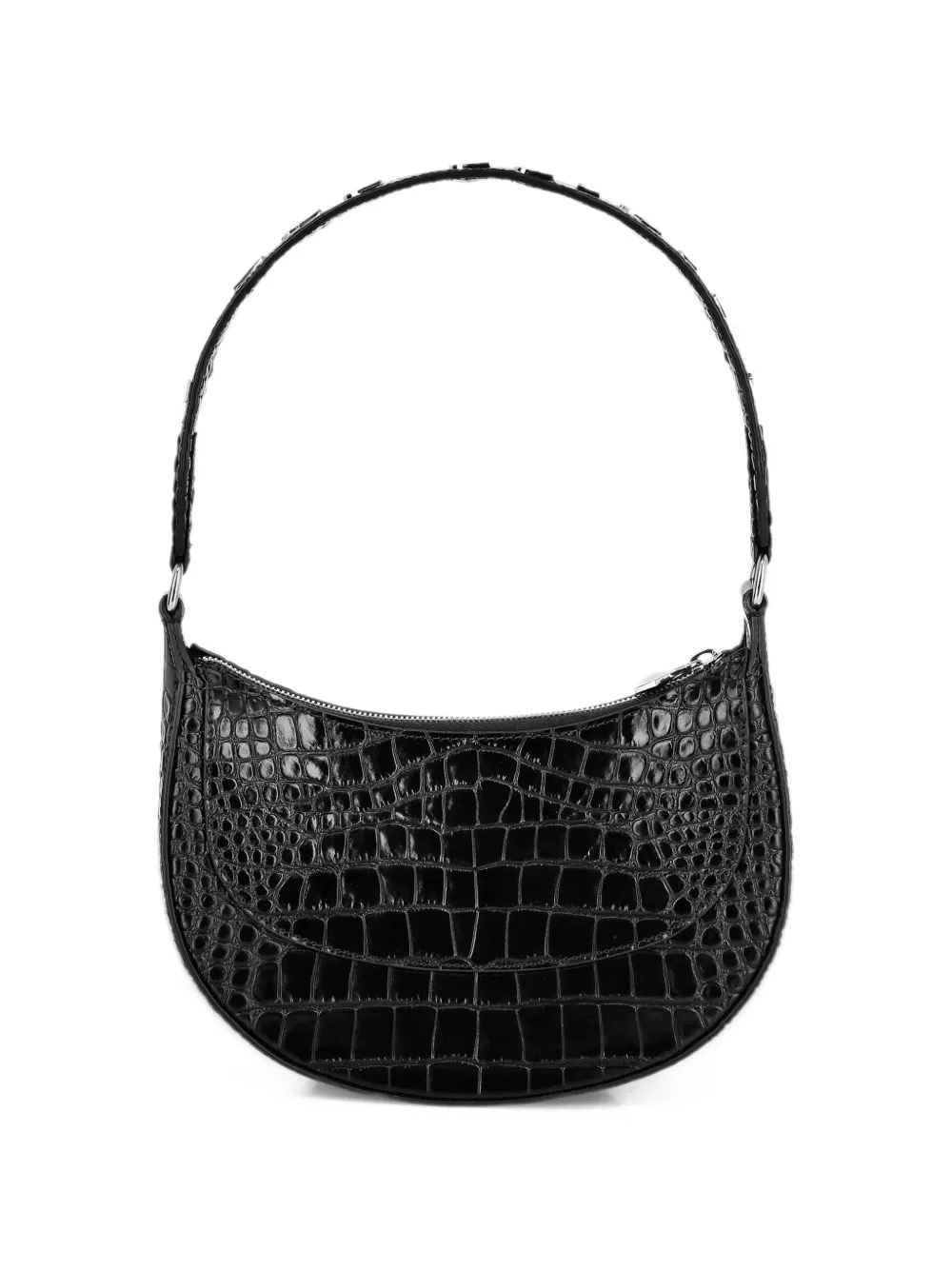 Philipp Plein Galaxy shopper met krokodillen-reliëf Zwart