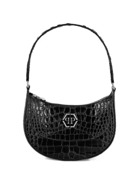 Philipp Plein croco embossed handle bag Galaxy