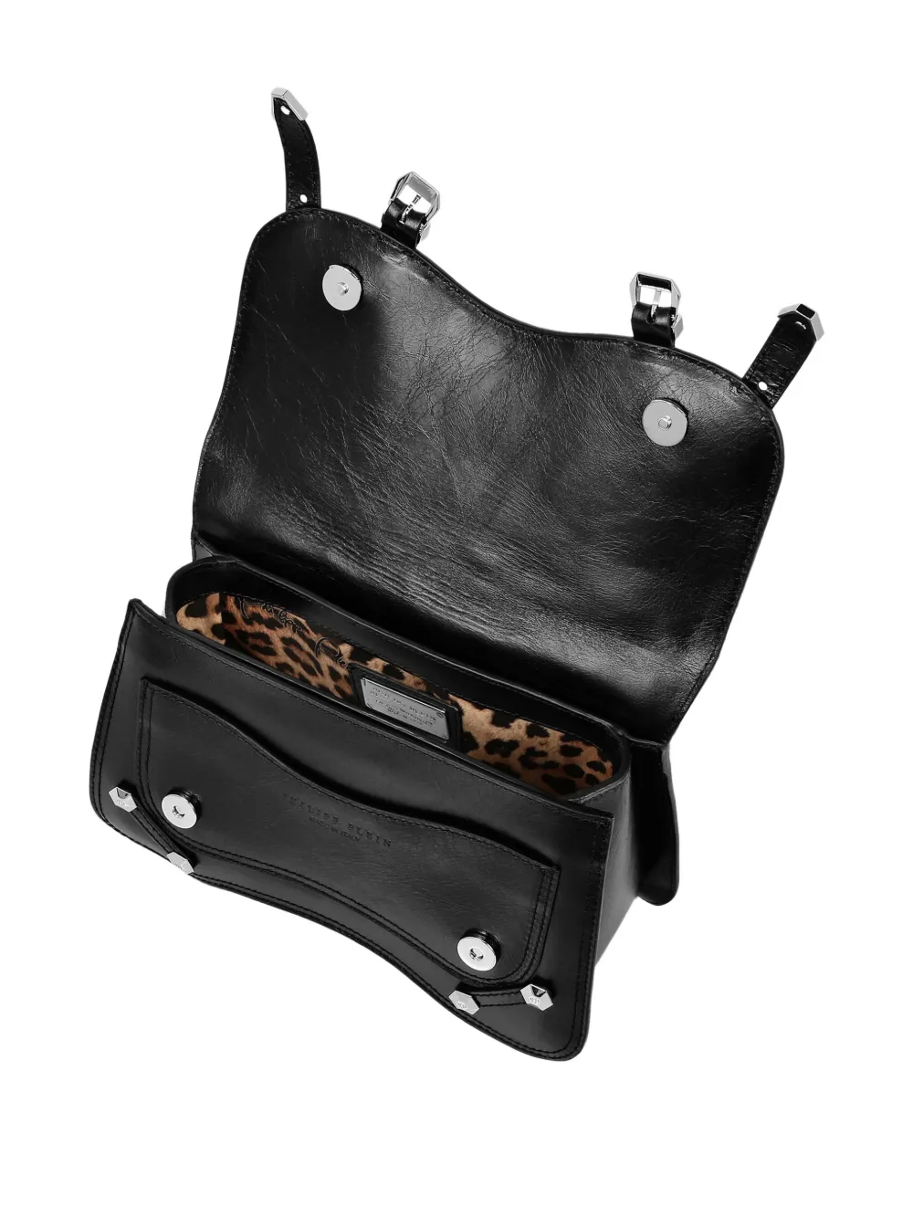 PHILIPP PLEIN MEDIUM HEXAGON TOTE BAG