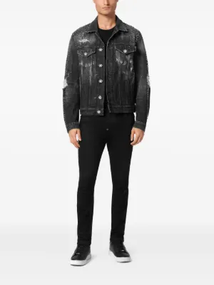 Philipp Plein デニムジャケット メンズ通販 - FARFETCH Philipp Plein デニムジャケット メンズ通販 - FARFETCH