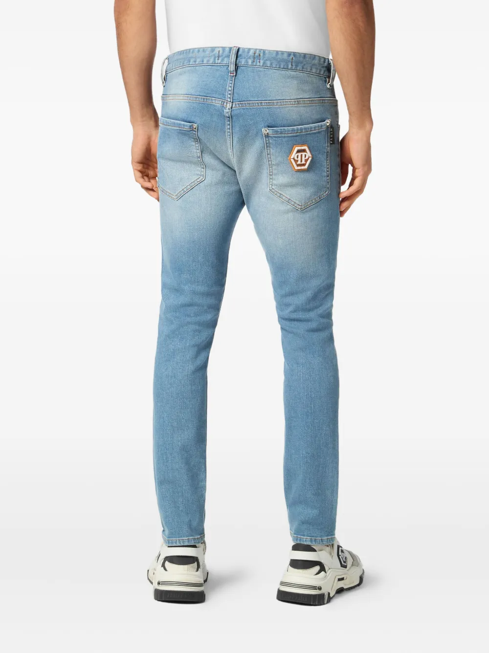 Philipp Plein Skinny jeans Blauw