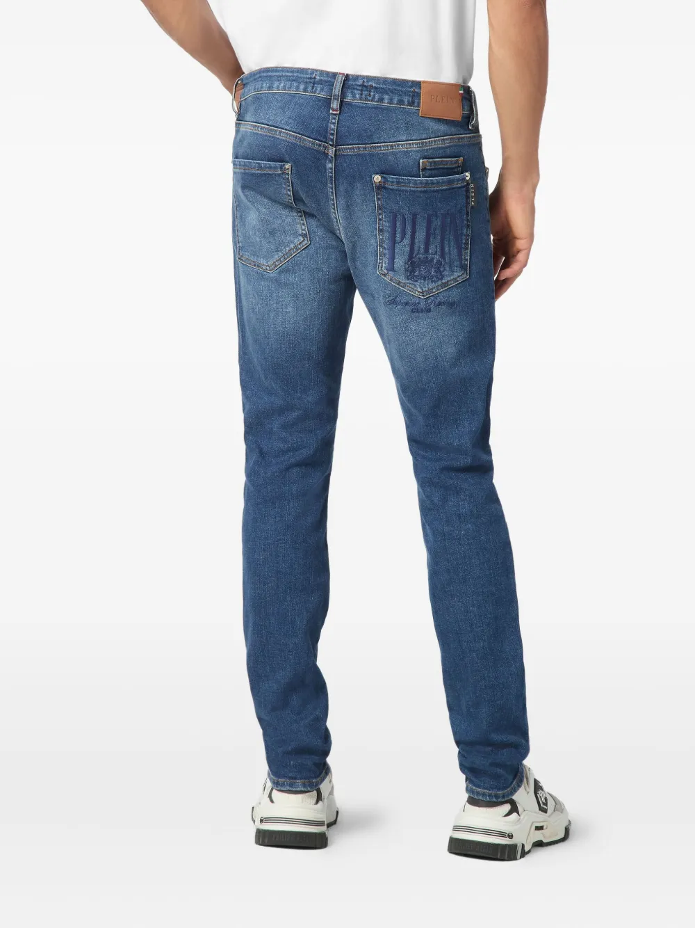 Philipp Plein Racing Club jeans Blauw
