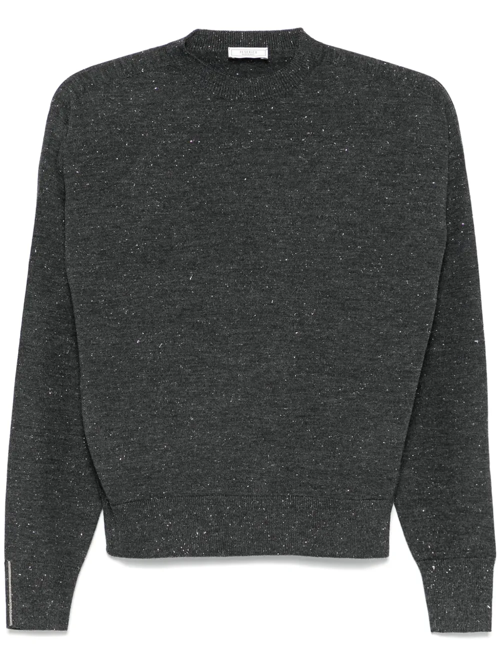 Peserico metallic-thread sweater | Grey | Image 1