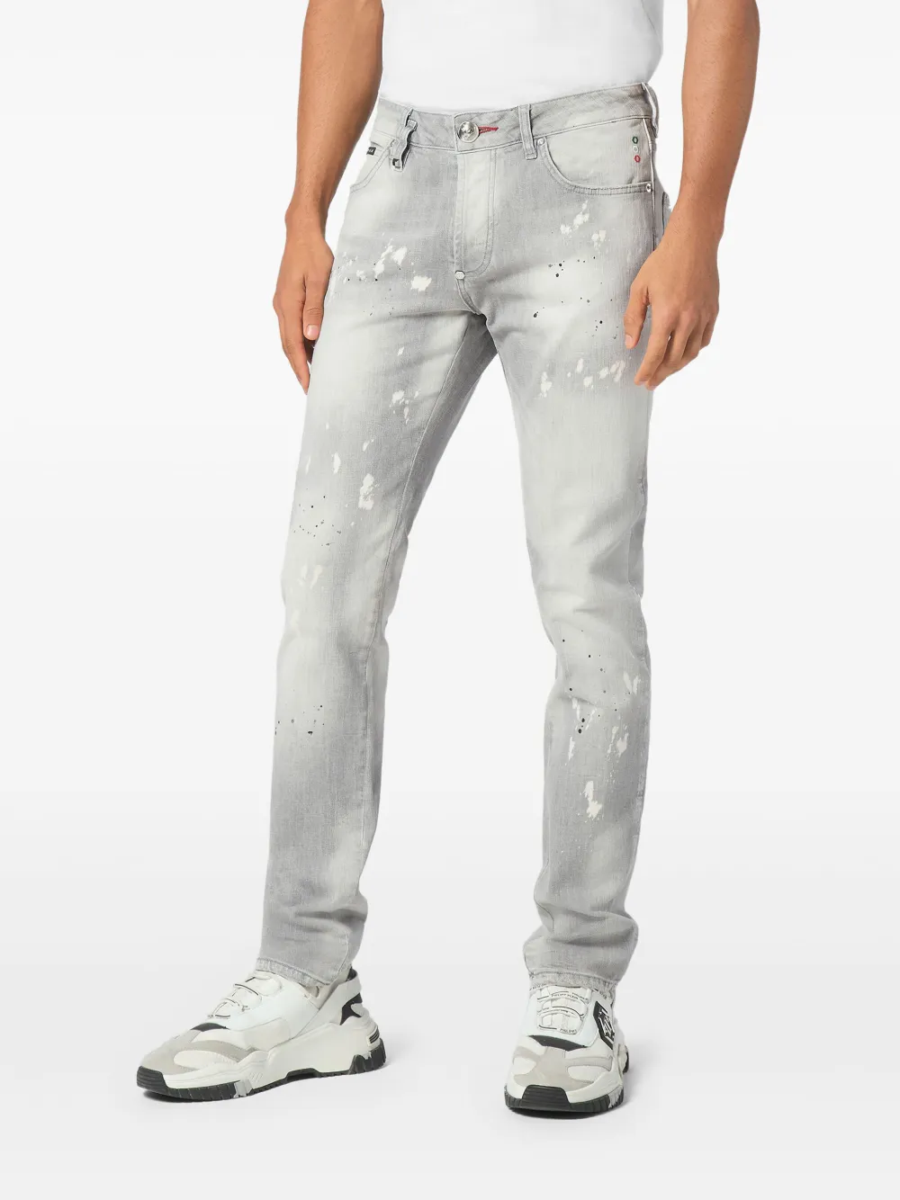 Philipp Plein Racing Club jeans - Grijs