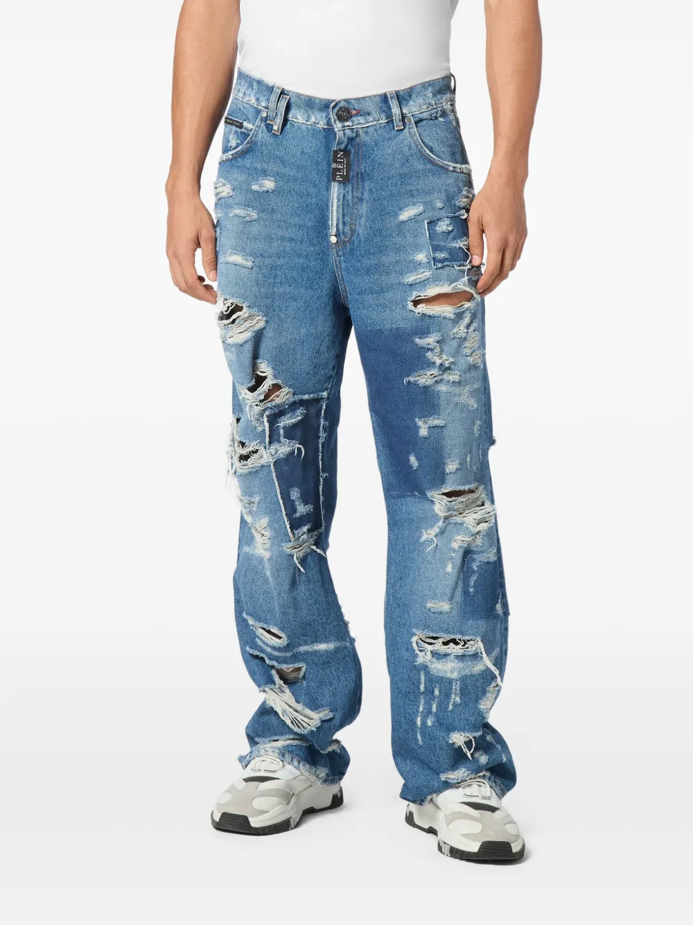 Philipp Plein Beach Boy jeans Blauw