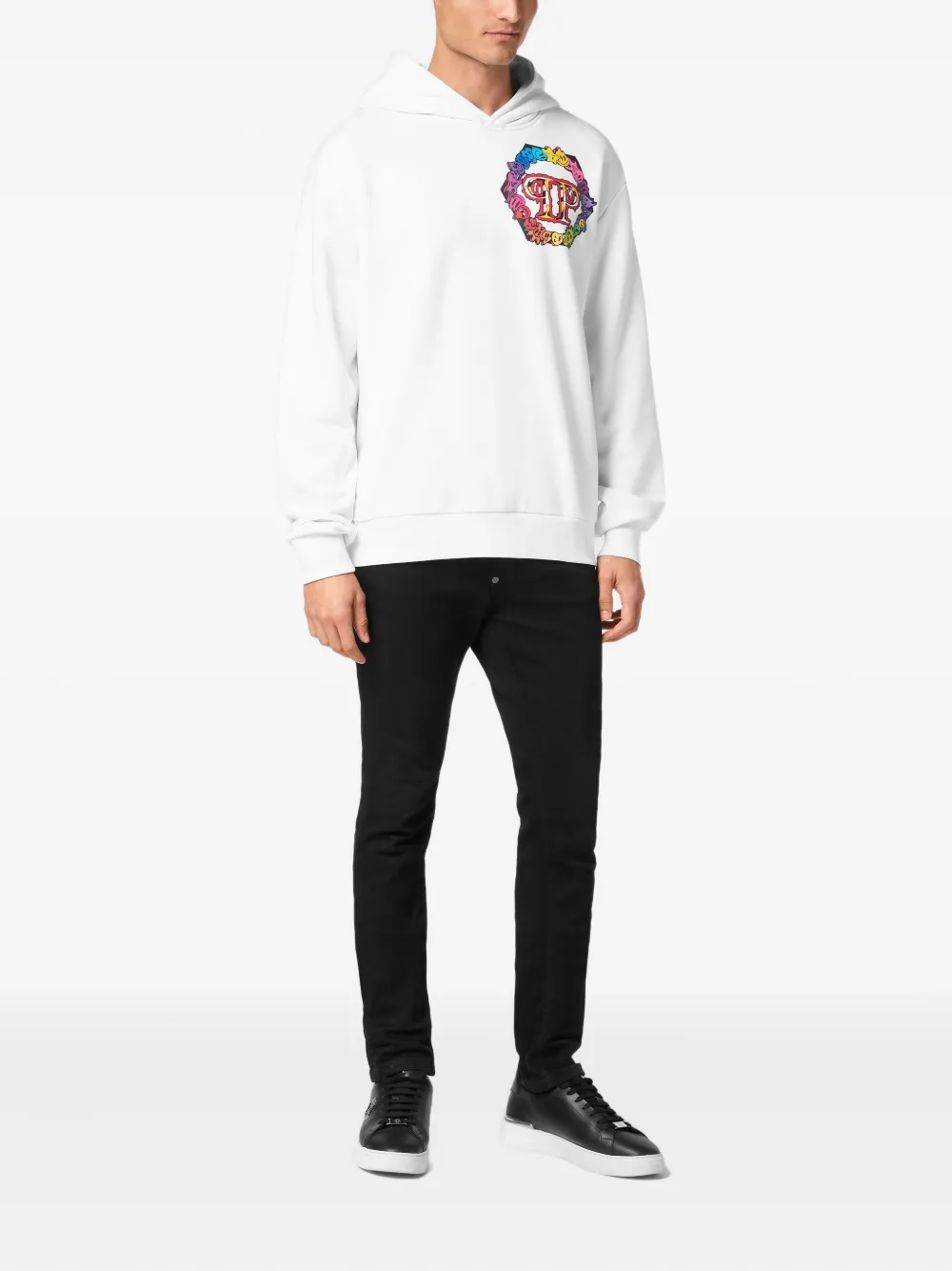 Philipp Plein hoodie sweatshirt - Wit