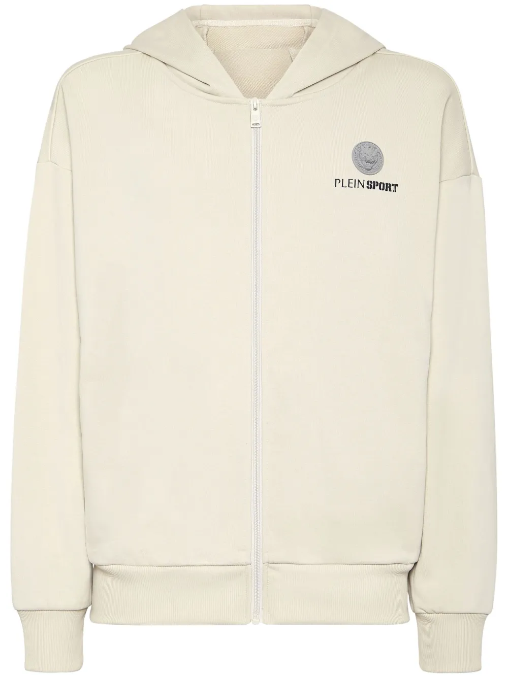 Plein Sport Hoodie met logoprint Grijs