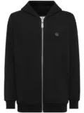 Philipp Plein crystal-embellished hoodie - Black