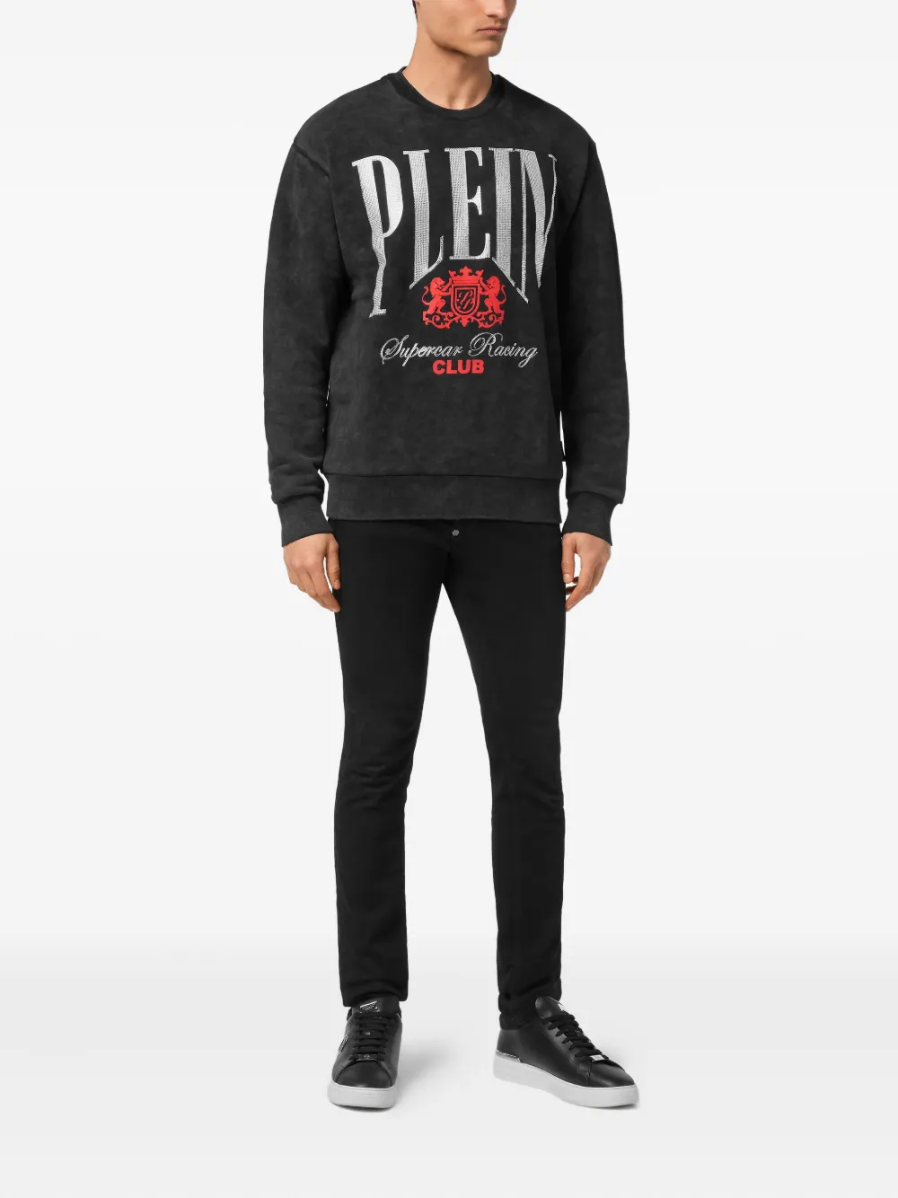 Philipp Plein Racing Club sweatshirt - Zwart