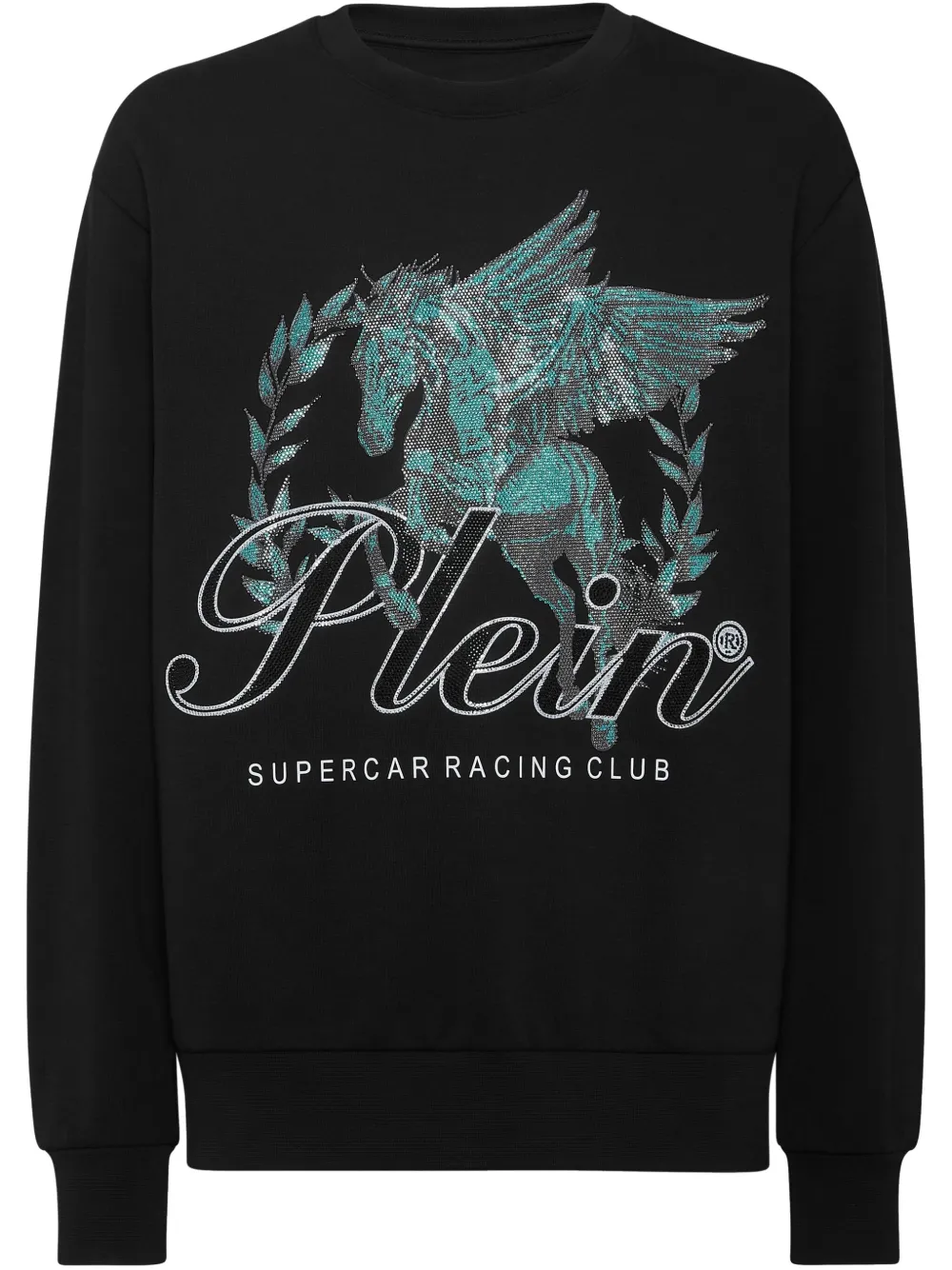 Philipp Plein Racing Club sweater Zwart